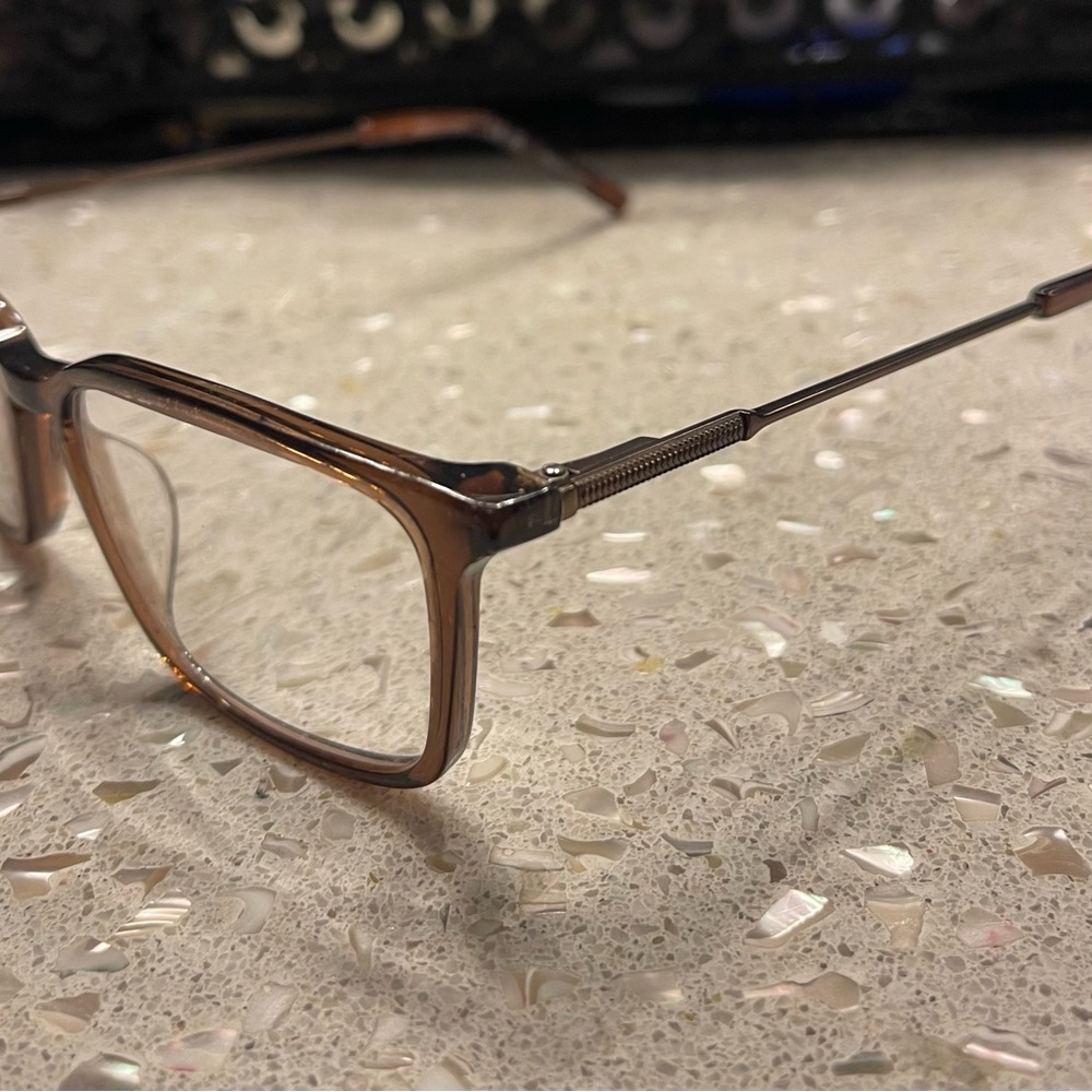 Marchon NYC Brown Eyeglasses